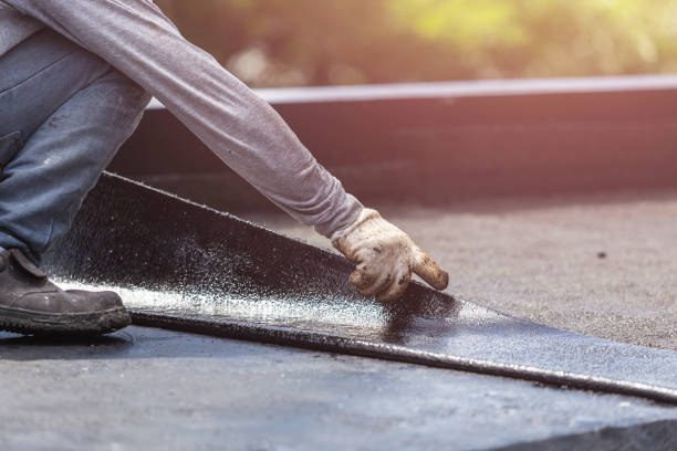 Professional Waterproofing technician working in Kimberly, WI